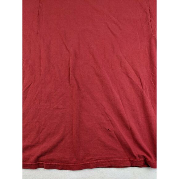 VTG Indiana University IU Crimson Guard T Shirt Size 2XL XXL Red Delta Made USA - Picture 3 of 9